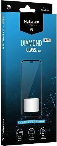 MyScreen Protector Vivo Y75 5G/Y75s 5G - Szkło hartowane na lekko zaokrąglone ekrany DIAMOND GLASS LITE edge FULL GLUE