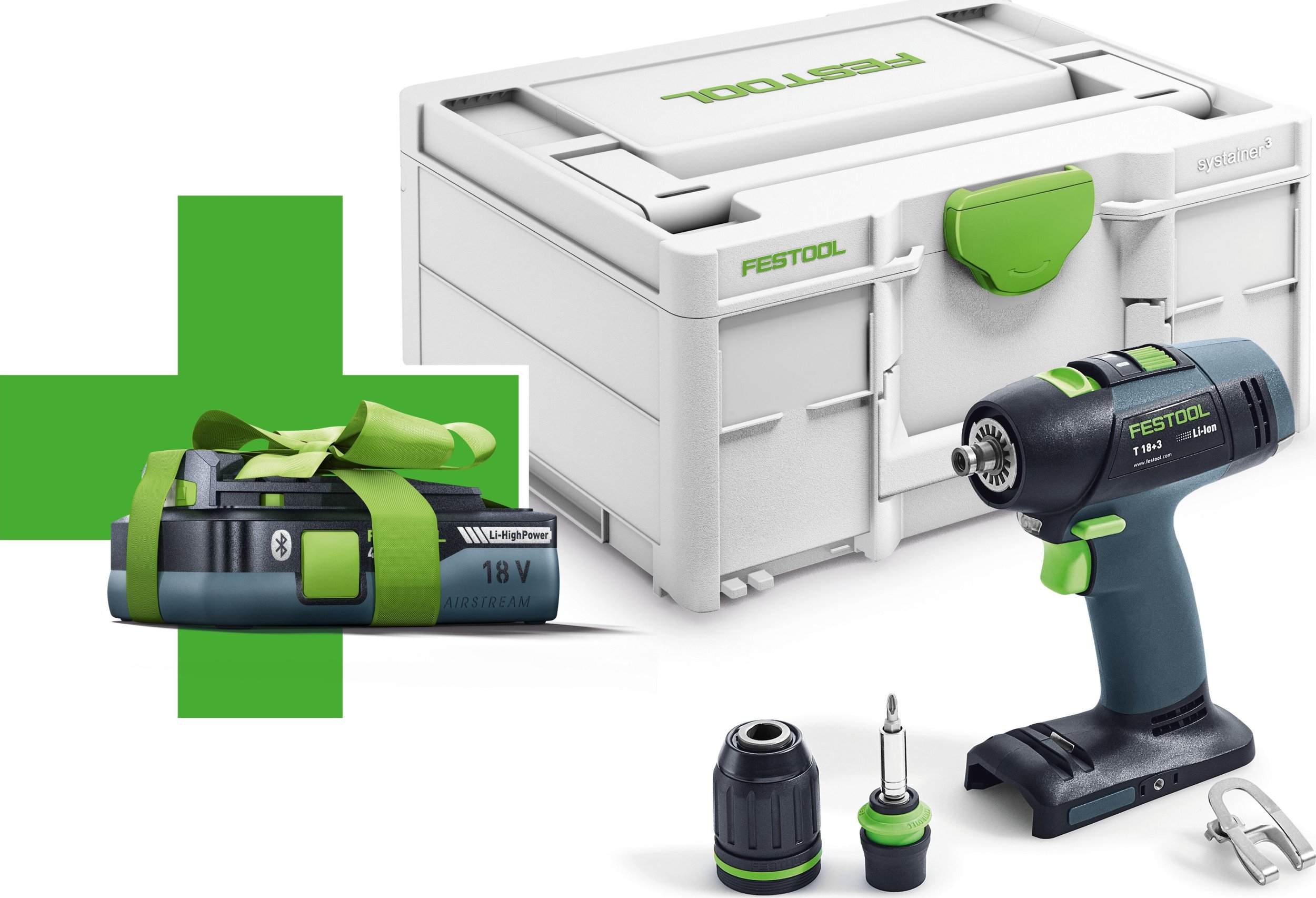 фото Шурупокрут Festool T 18+3 Basic (577051)