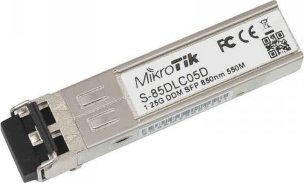 Moduł SFP MikroTik Moduł optyczny SFP MonoModo Mikrotik S-85DLC05D 1250 Mbit/s