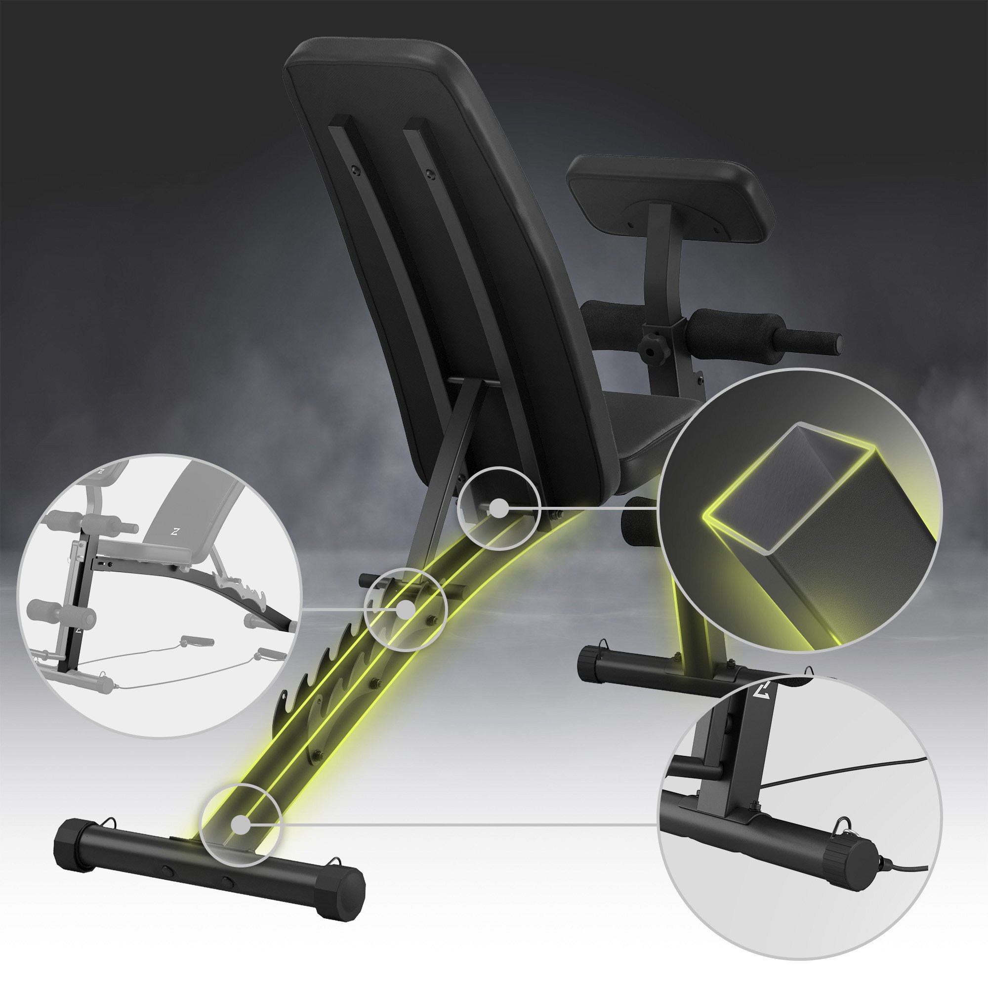 Конструкция скамьи Zipro Volume