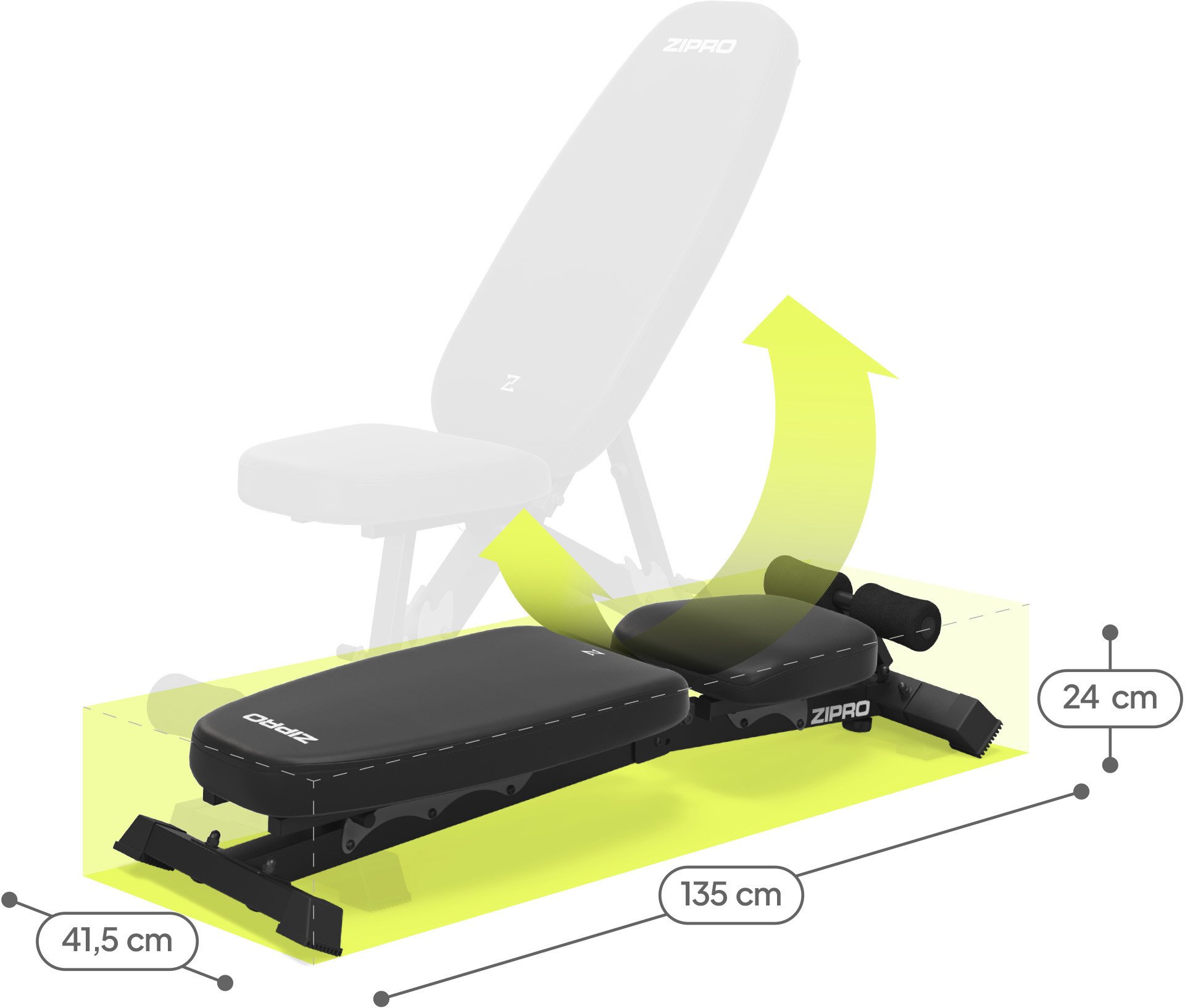 Сложная скамья Zipro Jacked