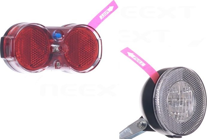 фото Дитячий двоколісний велосипед Neext Laura 24 White/Pink