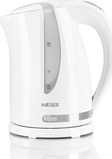 фото Електрочайник Haeger Whiteness White