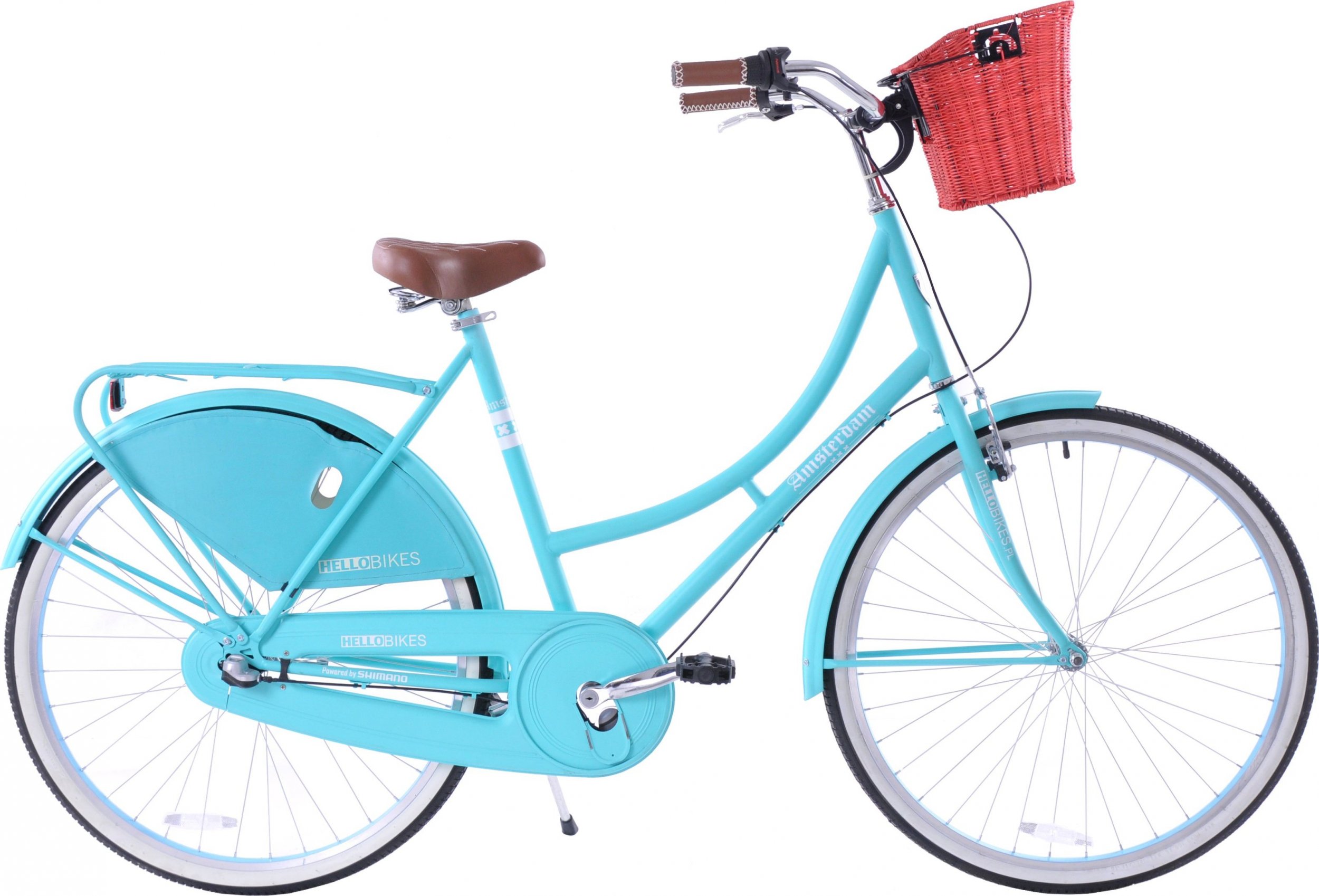 фото Велосипед міський Hello Bikes Amsterdam 28 3S Тюркез