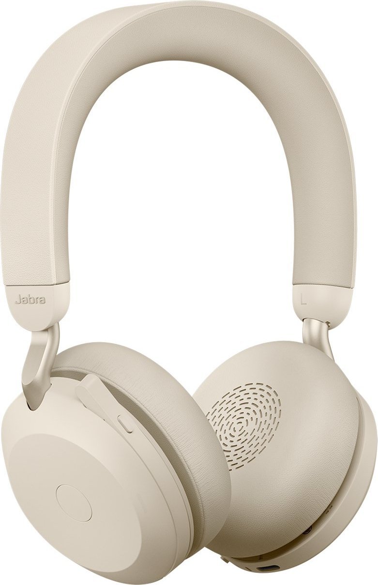 фото Навушники з мікрофоном Jabra Evolve2 75 Beige (27599-989-998)