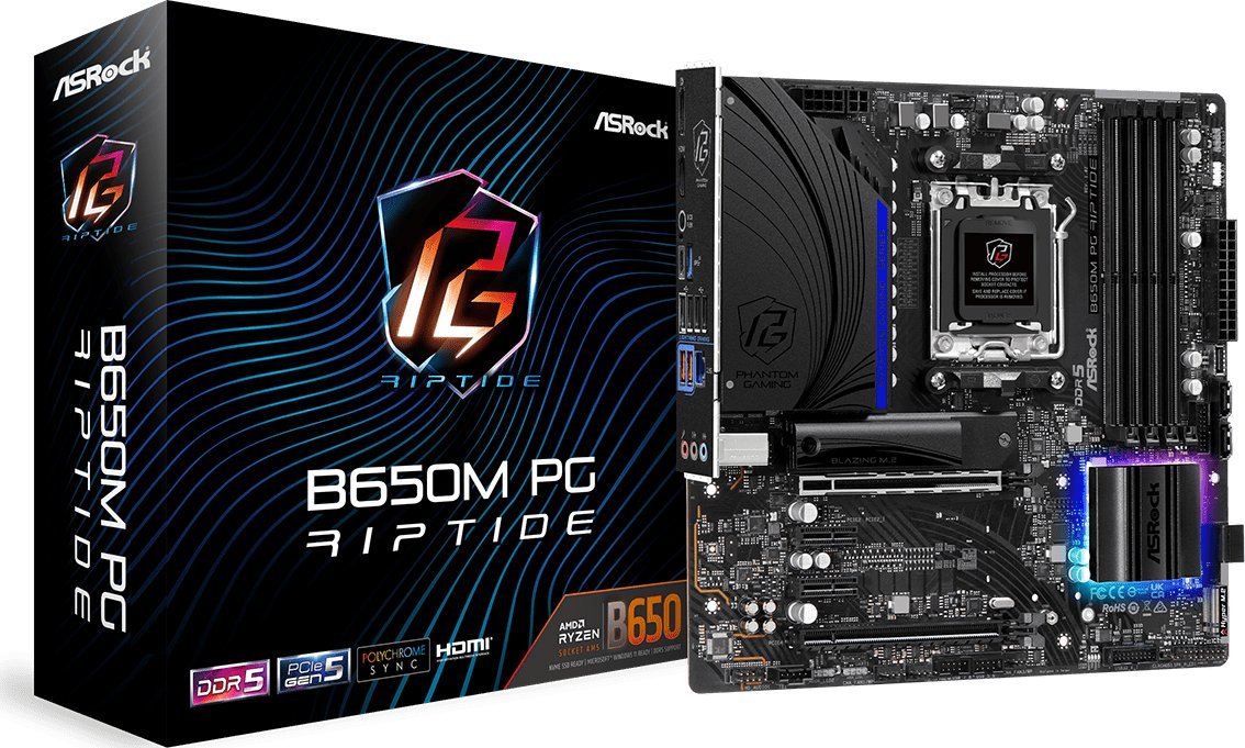 Płyta główna ASRock B650M PG RIPTIDE