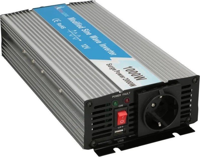 фото Перетворювач (інвертор) ExtraLink OPIM-1000W