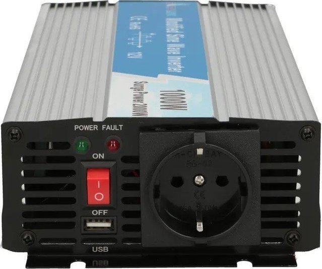 фото Перетворювач (інвертор) ExtraLink OPIM-1000W