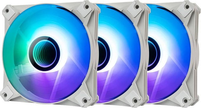 фото Вентилятор Darkflash Infinity 8 PWM ARGB White 3-pack