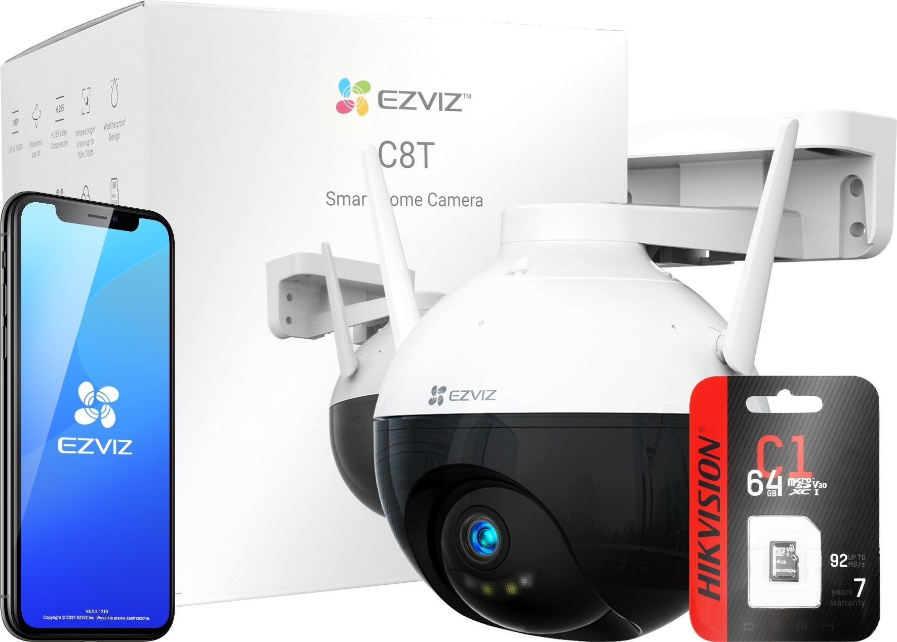 фото IP-камера відеоспостереження EZVIZ C8T