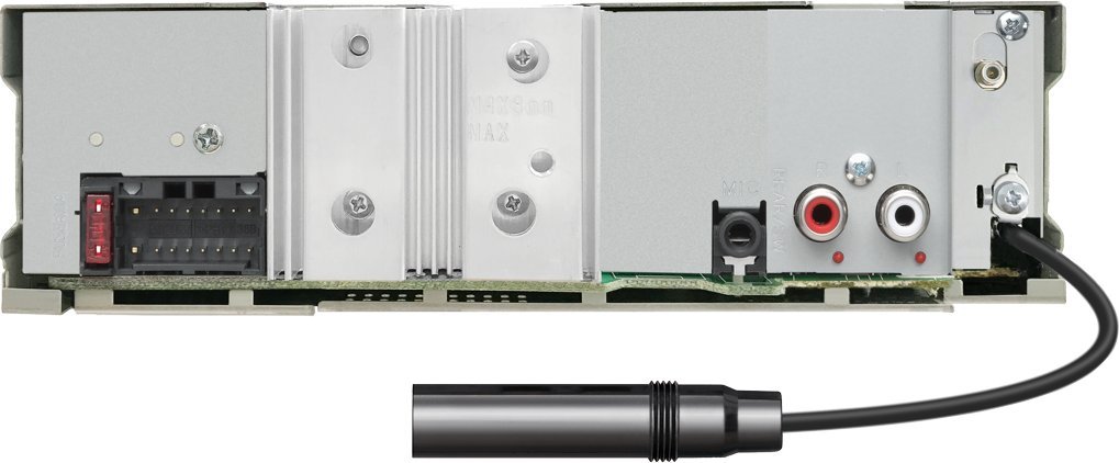 фото Бездискова MP3-магнітола Kenwood KMMBT408DAB