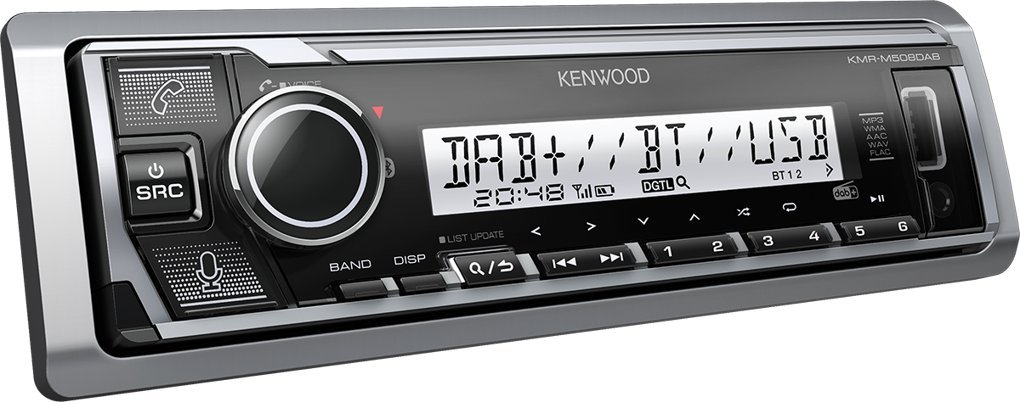 фото Бездискова MP3-магнітола Kenwood KMRM508DAB