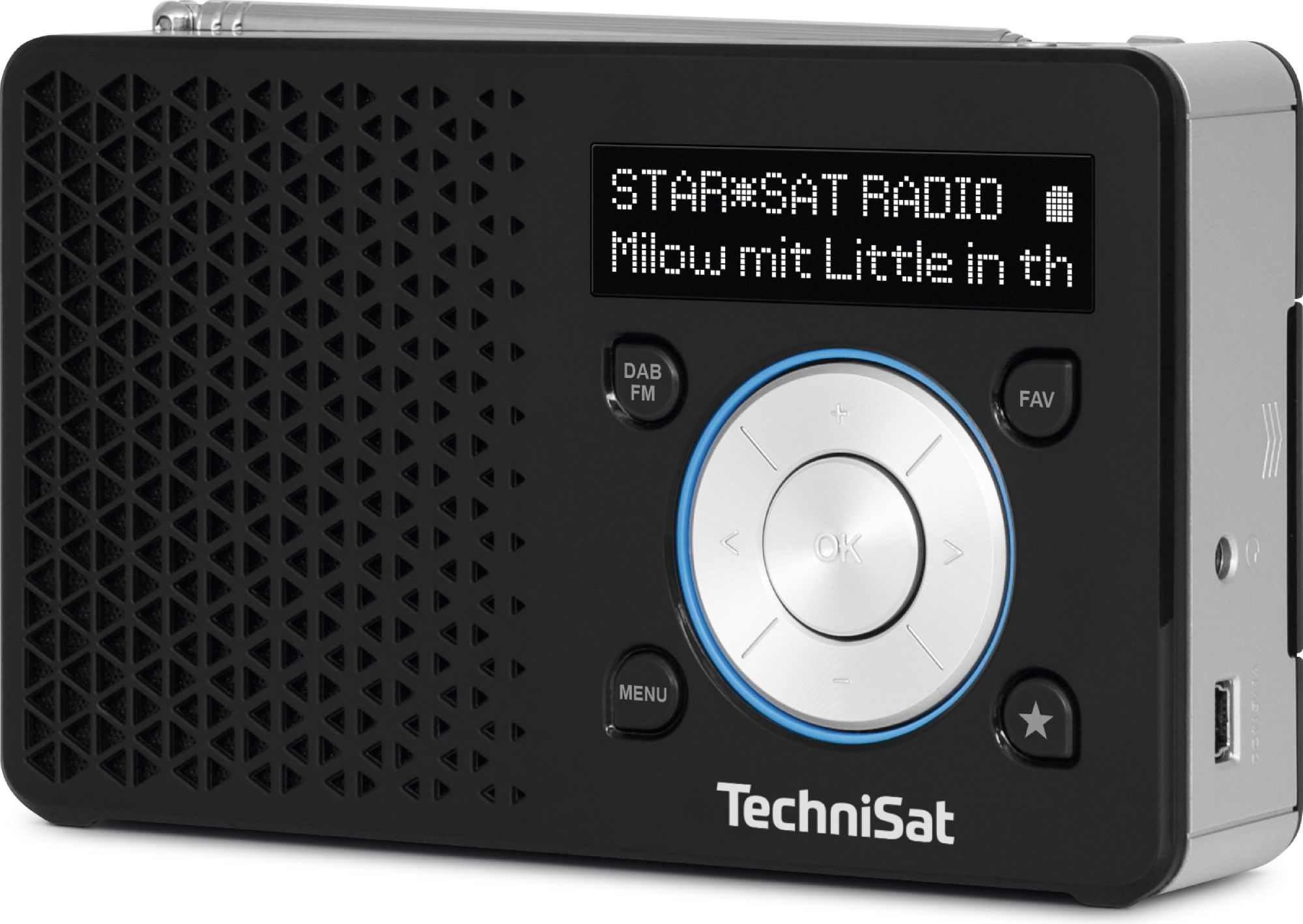 фото Радіоприймач Technisat Digitradioо 1 Black-Silver