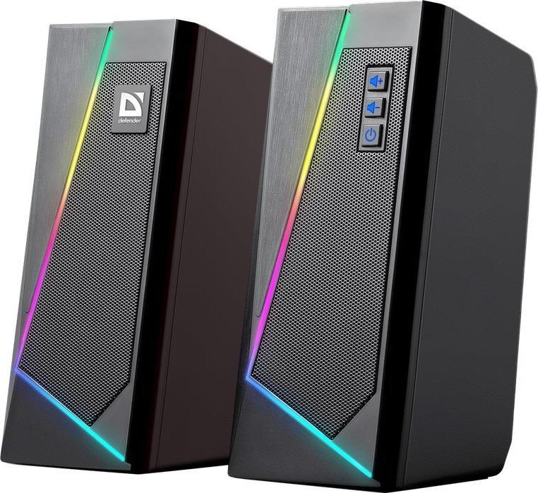 фото Мультимедійна акустика Defender Solar 3 Black