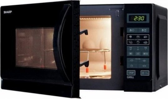фото Мікрохвильовка Sharp R-742BKW