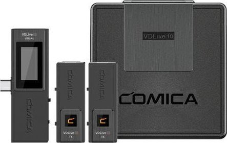 фото Мікрофонна радіосистема Comica VDLive 10 USB Black