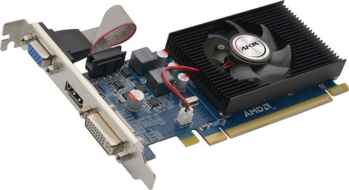 фото Відеокарта Afox Radeon R5 230 1GB DDR3 (AFR5230-1024D3L4)