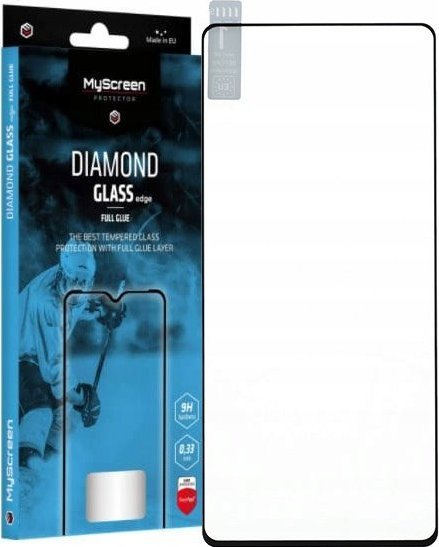 MyScreen Protector MS Diamond Glass Edge Motorola Edge 30 Pro/Egde X30 Full Glue Czarny/Black