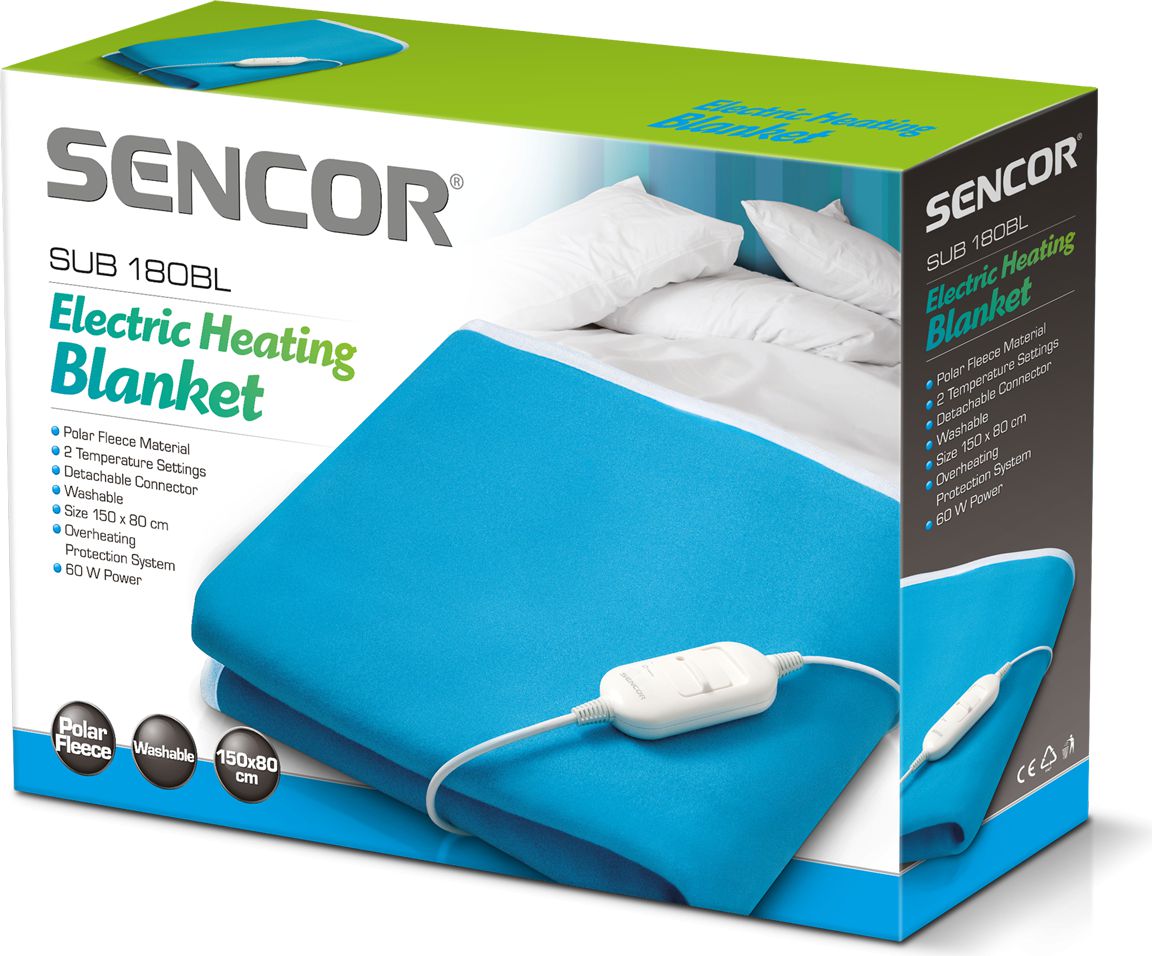 фото Електроковдра Sencor SUB 181BL