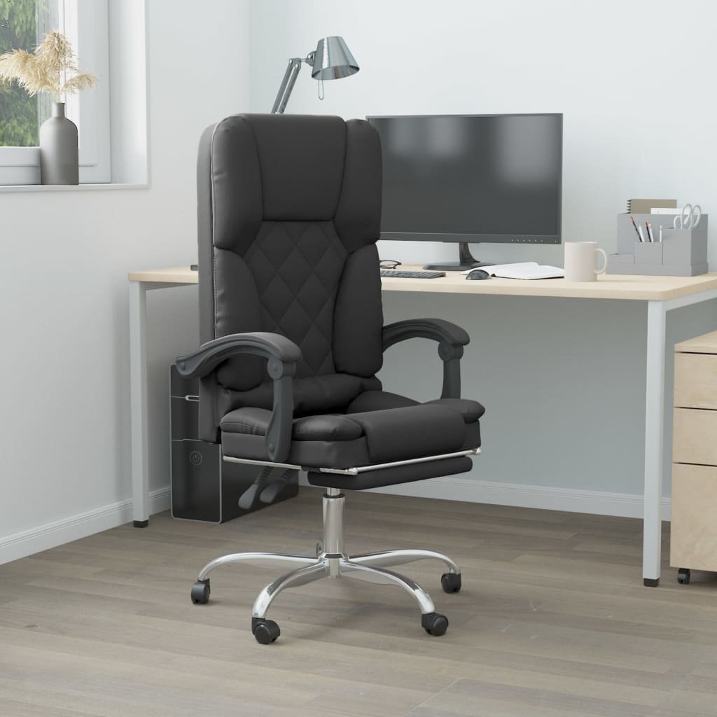 фото Офісне крісло VidaXL 349687 Black