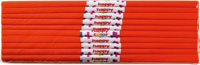Happy Color Bibuła marszczona 50/200 czerwona jasna 10szt.