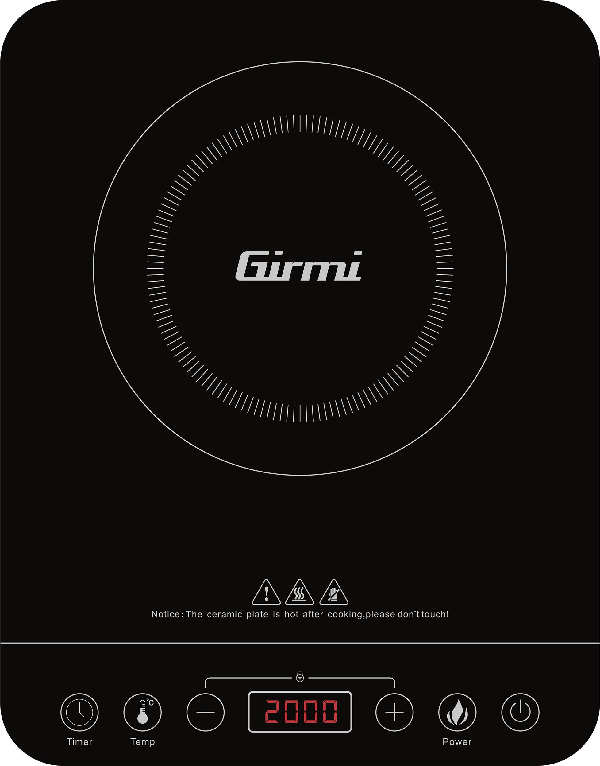 фото Настільна плита Girmi PI03