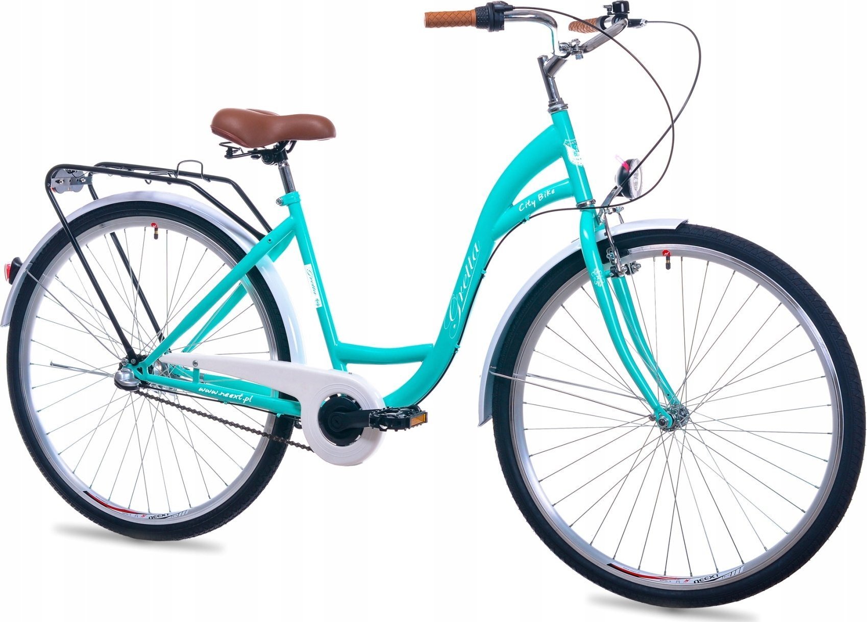 фото Велосипед міський Neext Gretta 3 28 Лазурно-Срібний