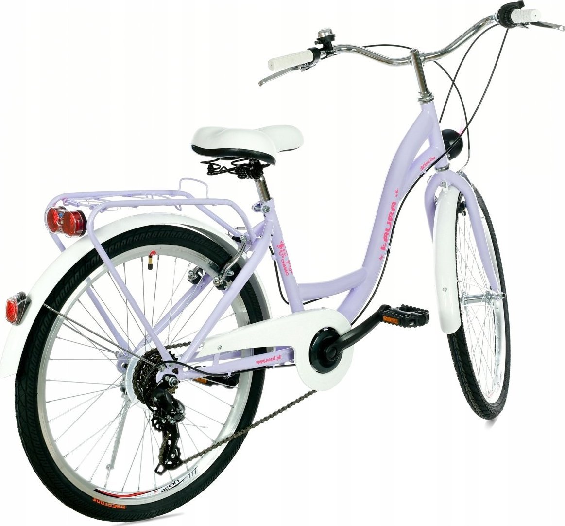 фото Велосипед міський Neext Laura 6 24 Light Purple