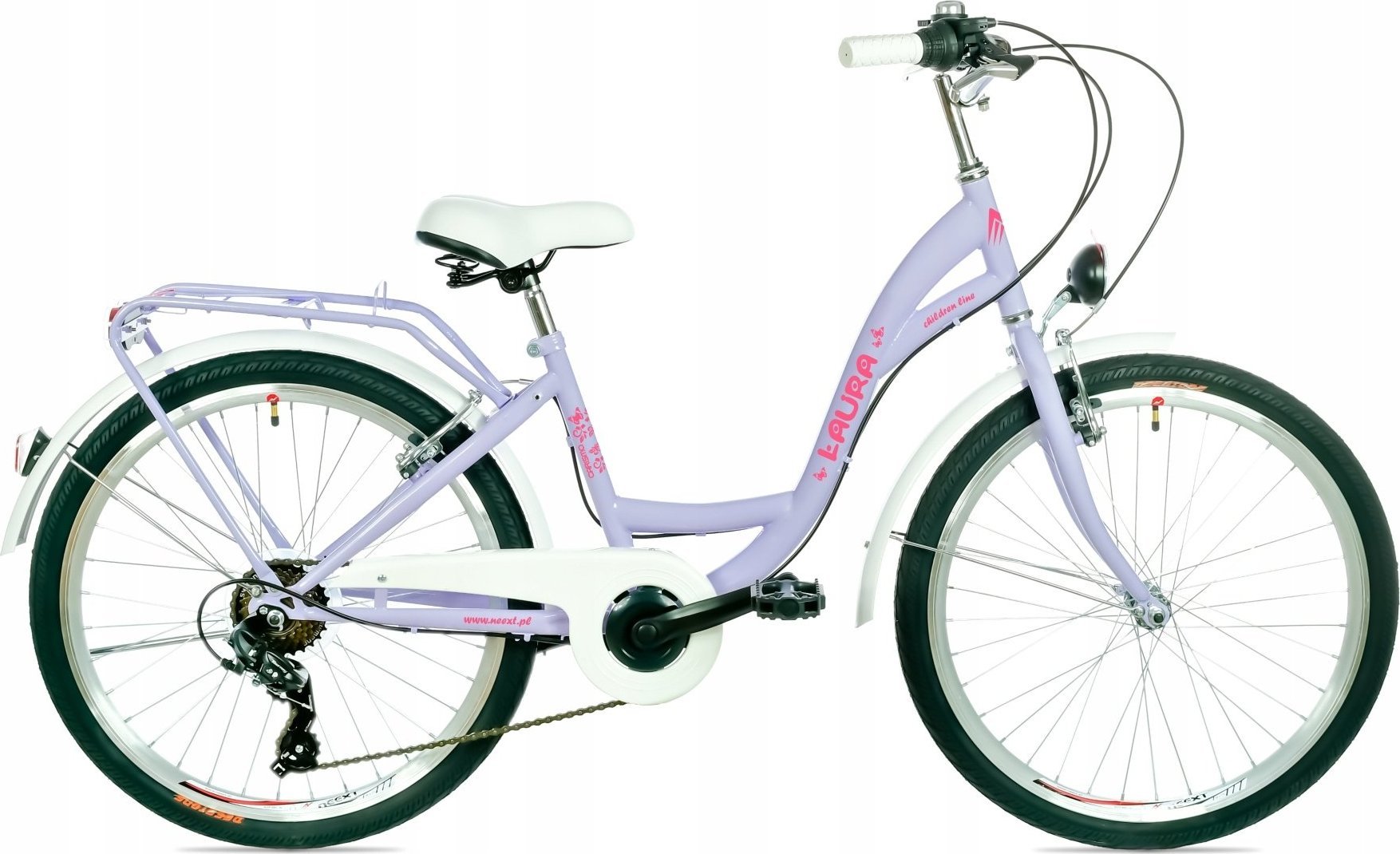 фото Велосипед міський Neext Laura 6 24 Light Purple