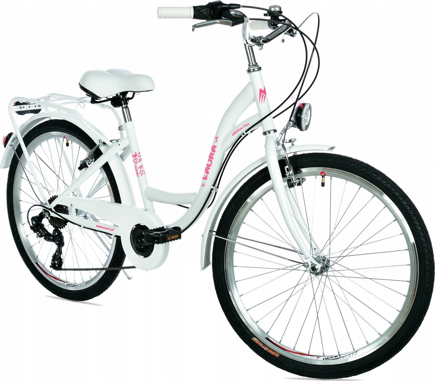 фото Велосипед міський Neext Laura 6 24 White