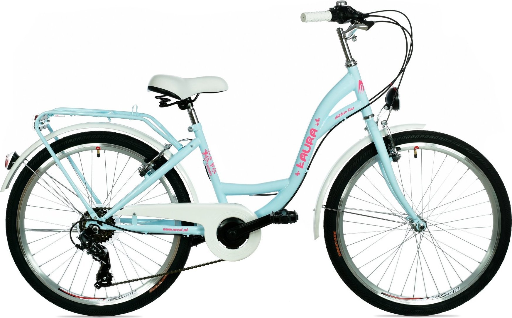 фото Велосипед міський Neext Laura 6 24 Light Blue