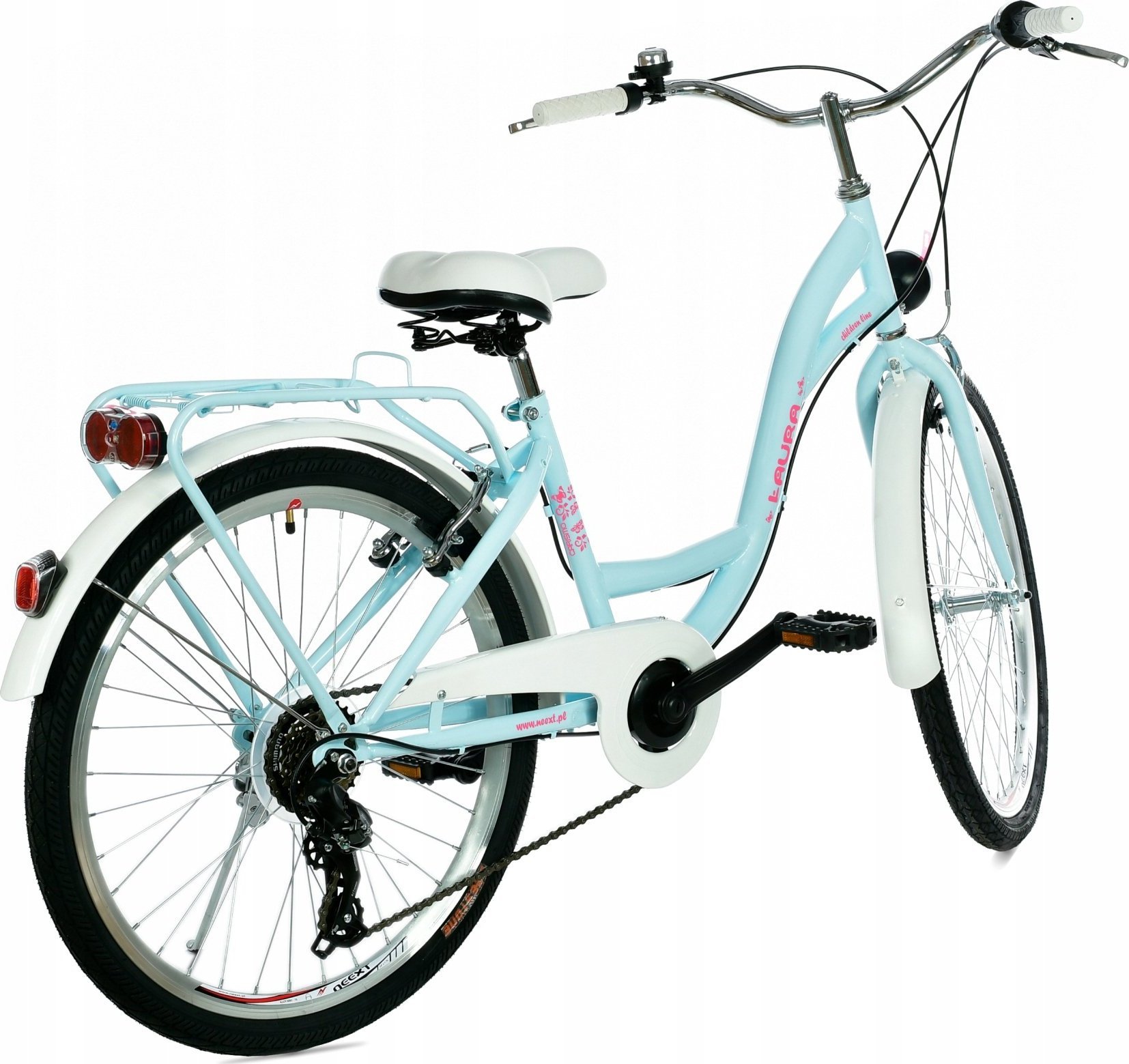 фото Велосипед міський Neext Laura 6 24 Light Blue
