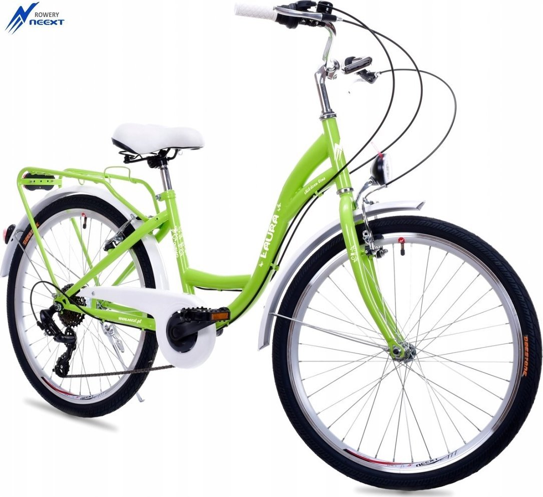 фото Велосипед міський Neext Laura 6 24 Green