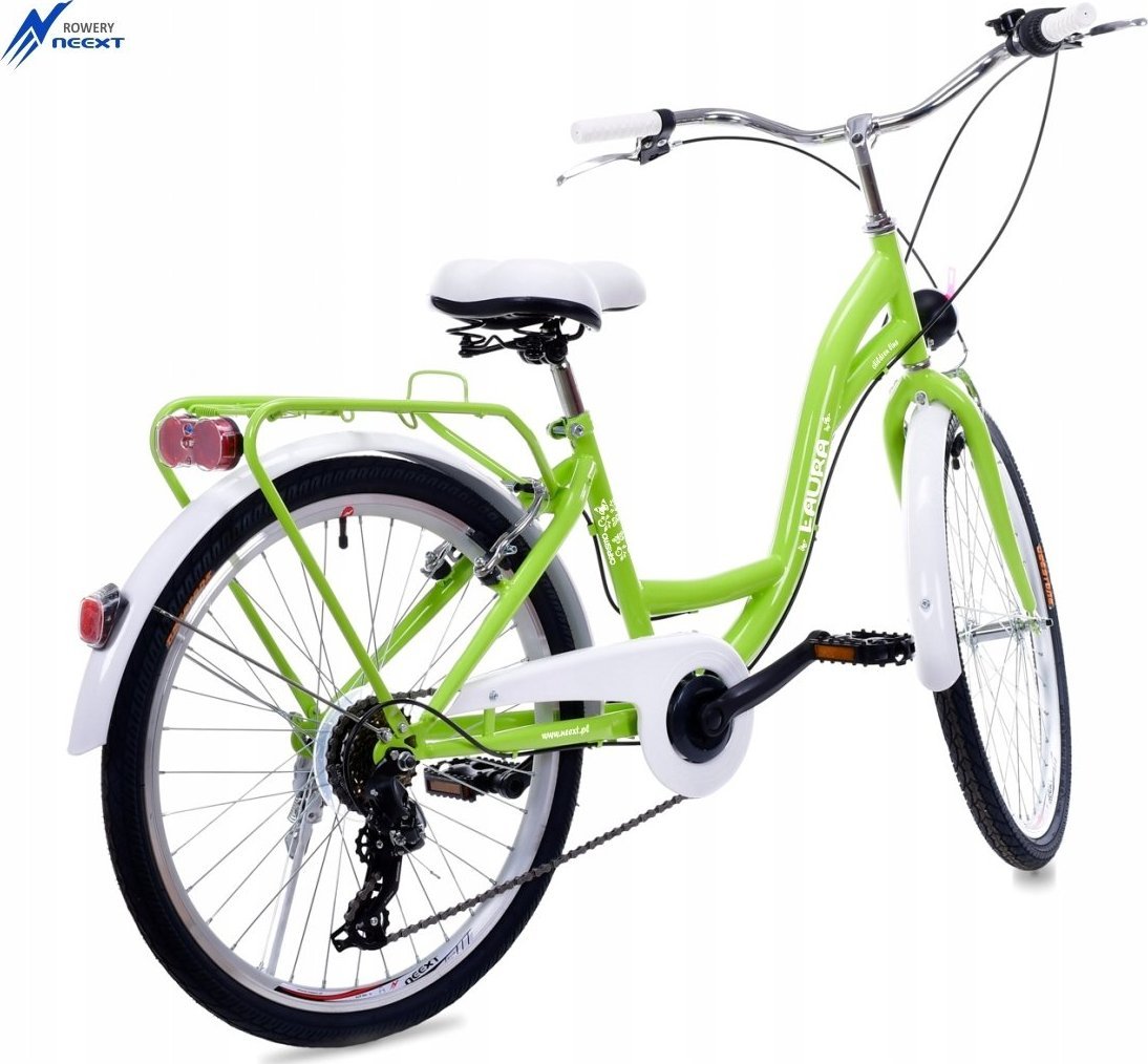 фото Велосипед міський Neext Laura 6 24 Green