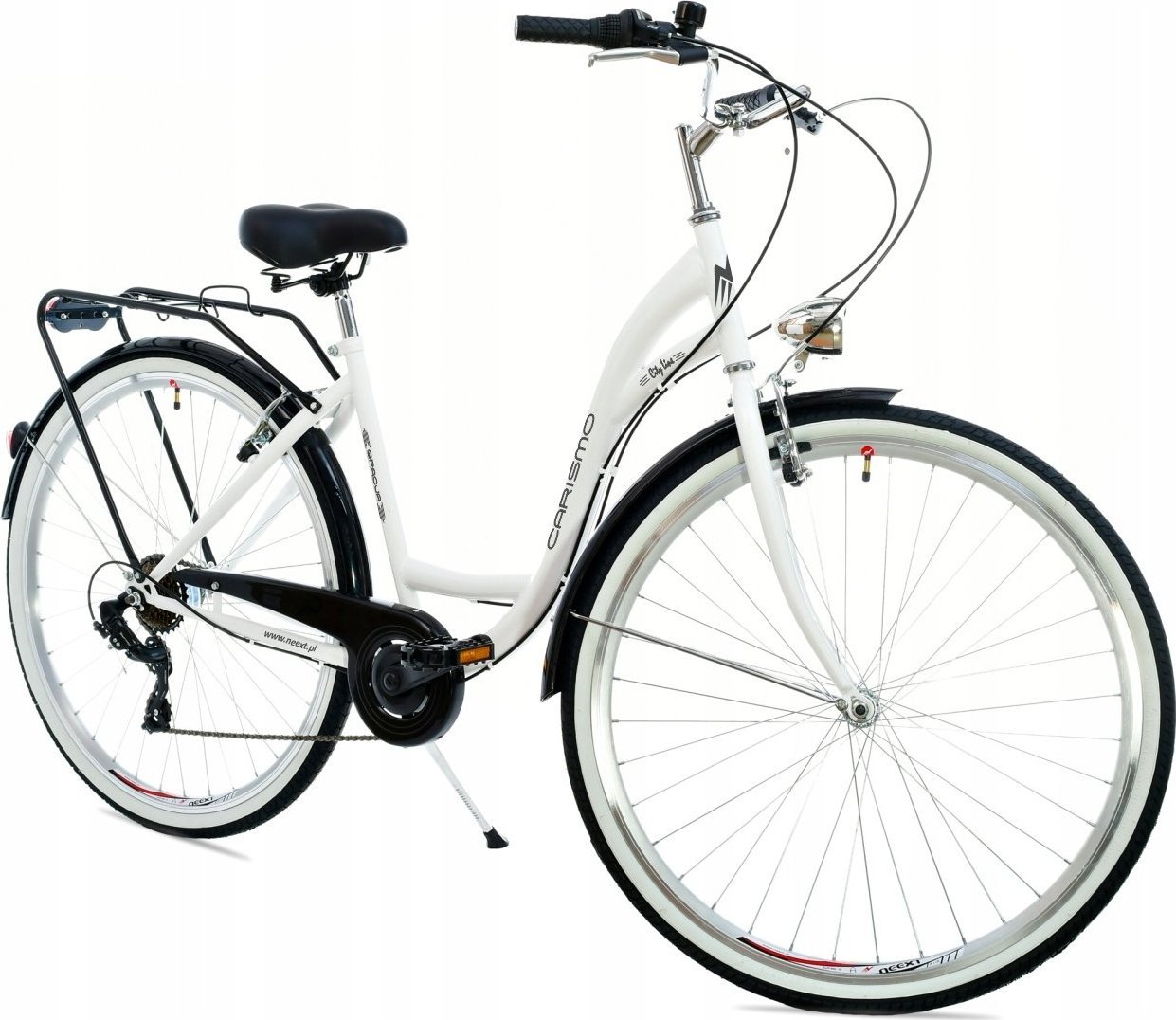 фото Велосипед міський Neext Gracja 7 28 White/Black