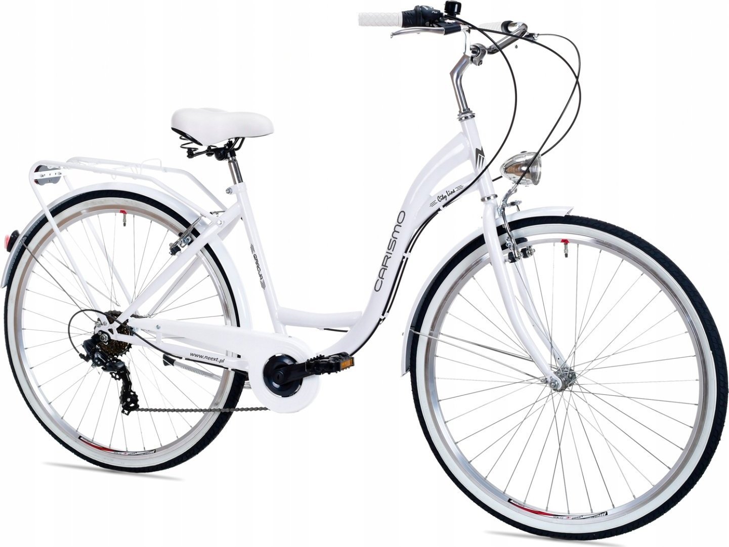 фото Велосипед міський Neext Gracja 7 28 White