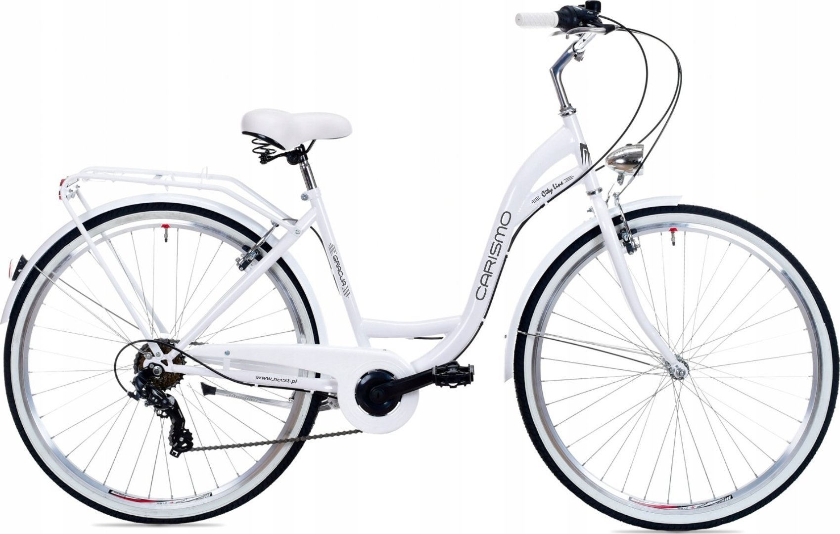 фото Велосипед міський Neext Gracja 7 28 White