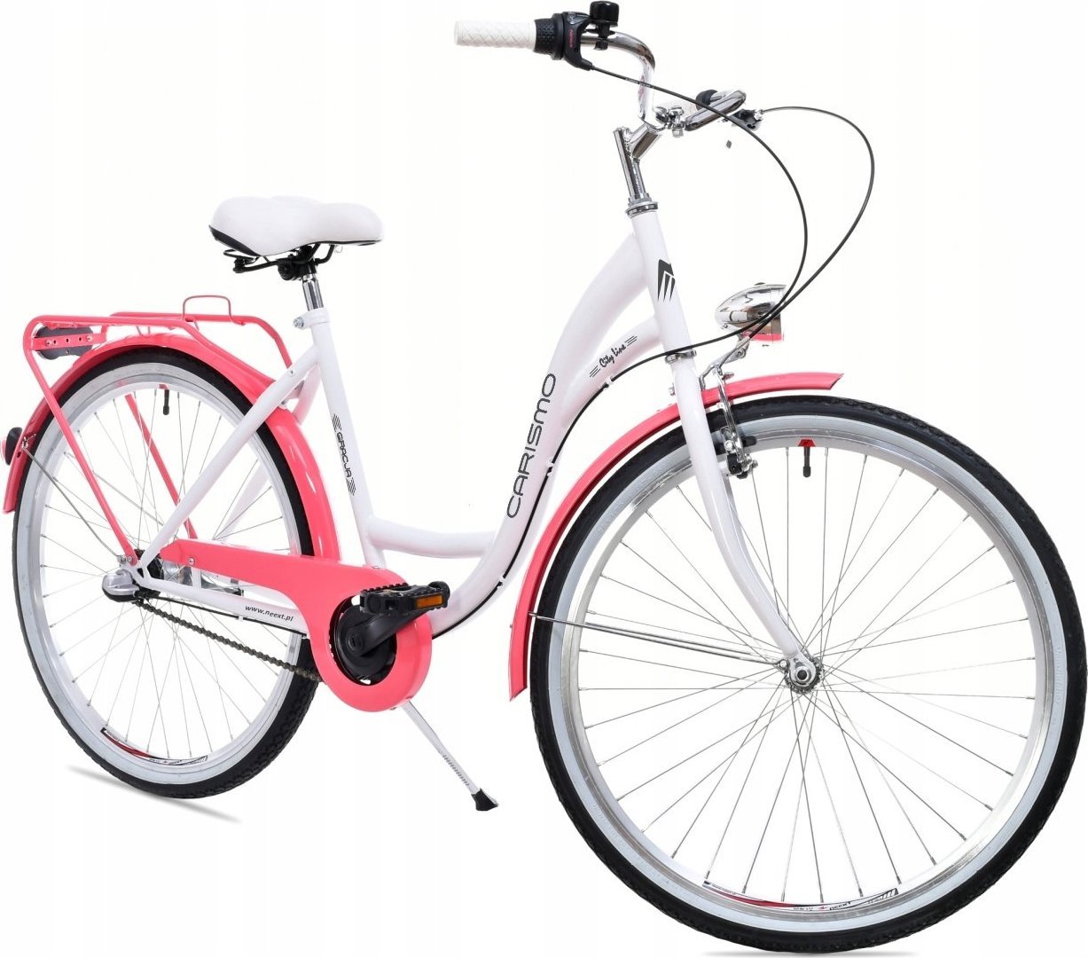 фото Велосипед міський Neext Gracja 3B 26 Pink/White