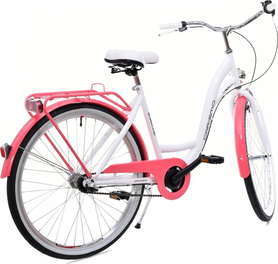 фото Велосипед міський Neext Gracja 3B 26 Pink/White