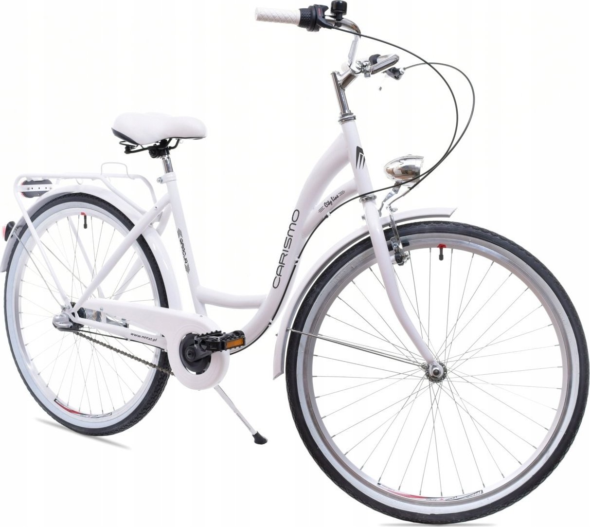 фото Велосипед міський Neext Gracja 3B 26 White