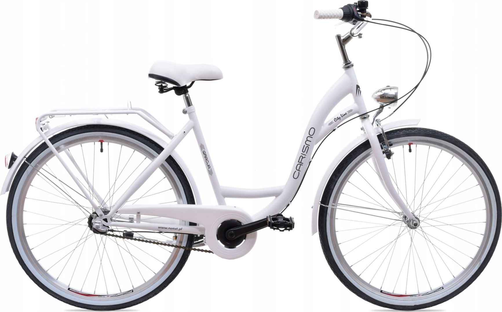 фото Велосипед міський Neext Gracja 3B 26 White