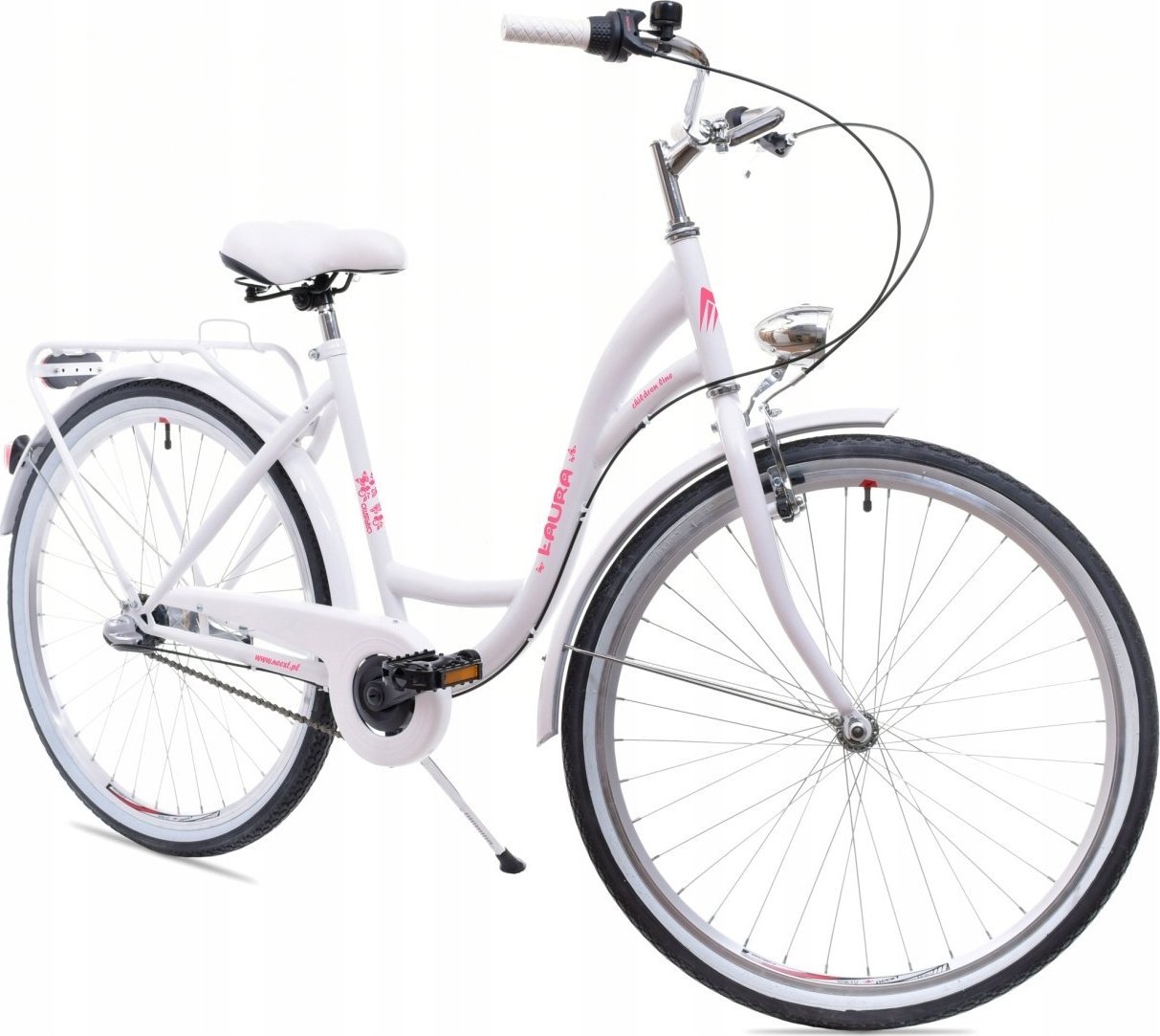 фото Велосипед міський Neext Laura 3B 26 White