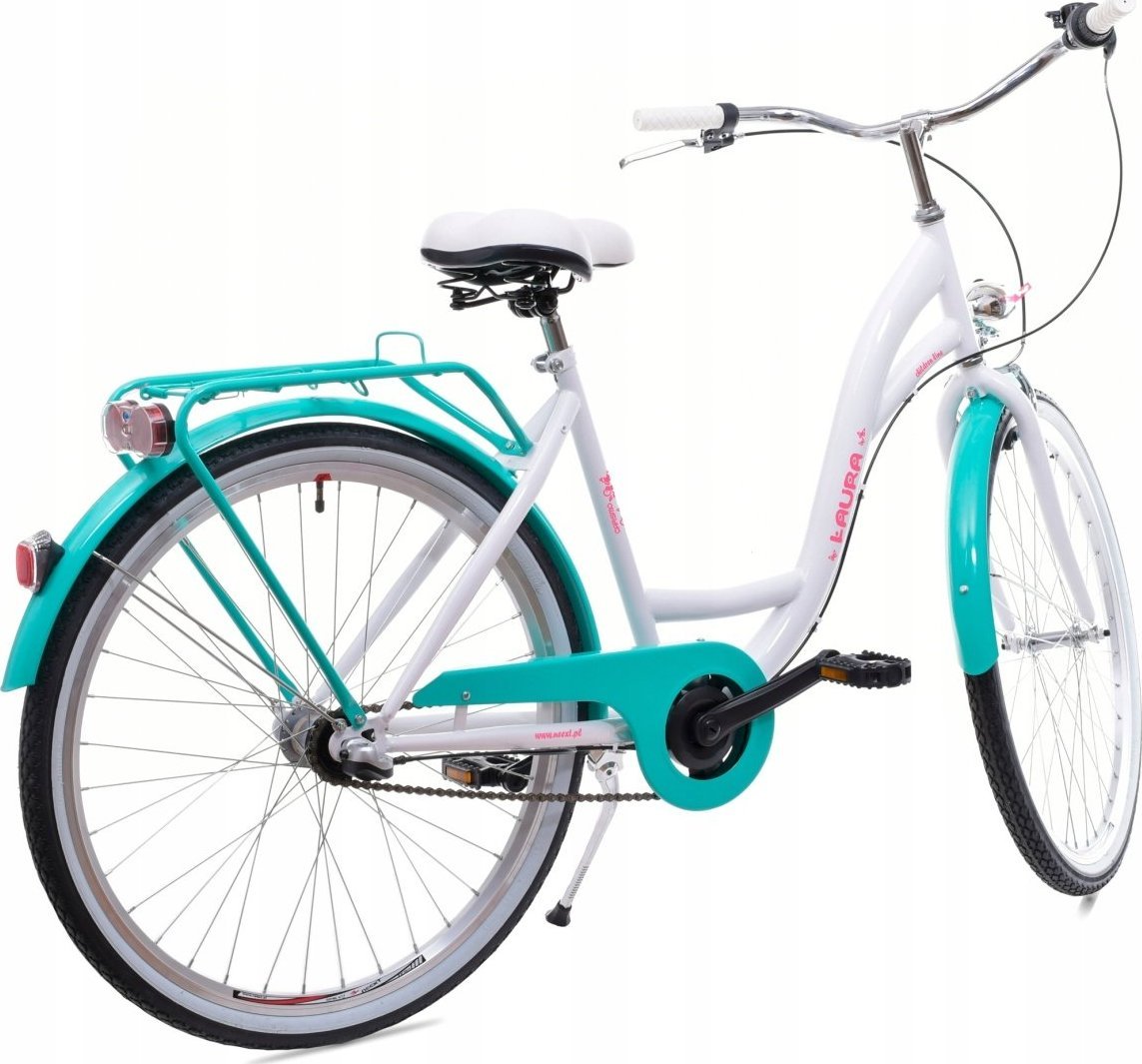 фото Велосипед міський Neext Laura 3 26 Ocean/White