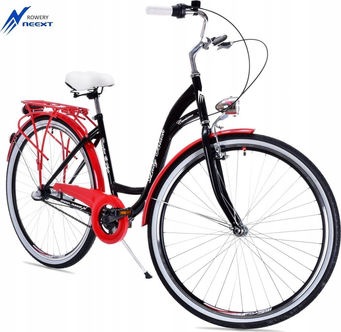 фото Велосипед міський Neext Lady 3 28 Black/Red