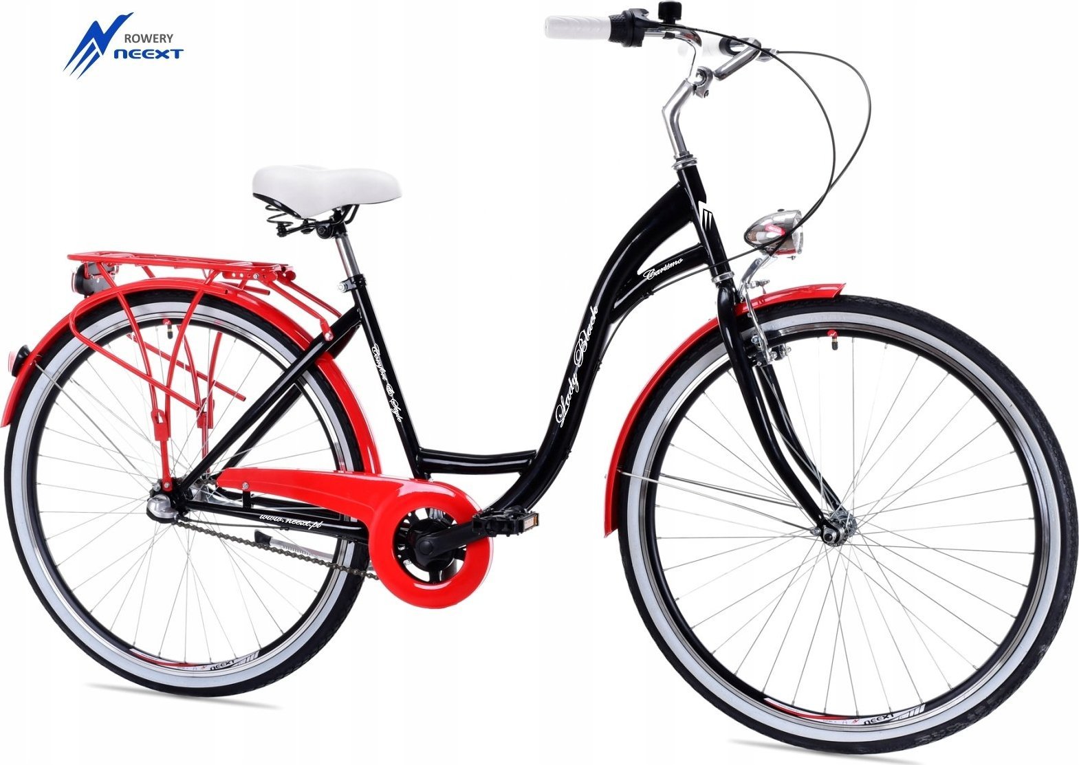 фото Велосипед міський Neext Lady 3 28 Black/Red