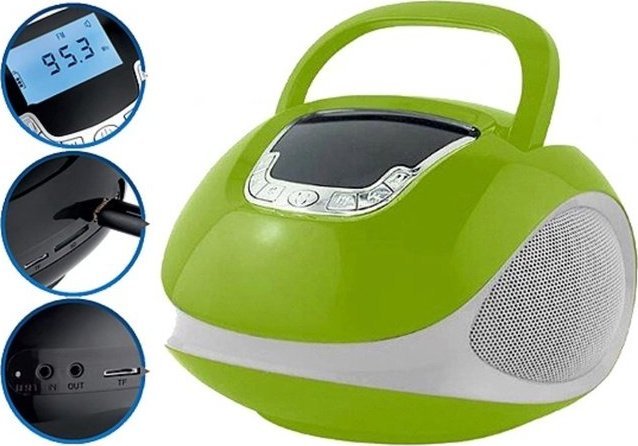 фото Радіоприймач Ravo BM110 Green