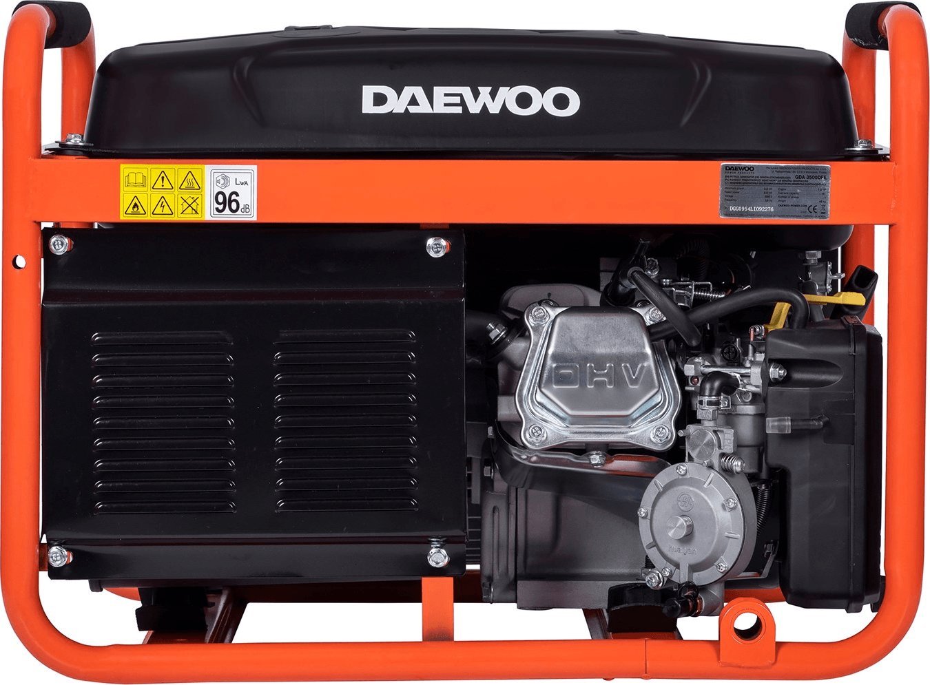 фото Комбінований генератор (газ-бензин) Daewoo Power GDA 3500DFE
