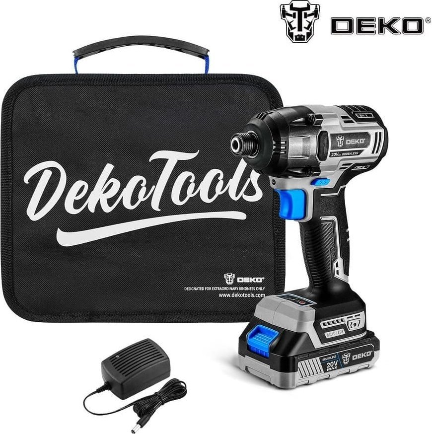 фото Гайкокрут Deko DKID20BL01-B