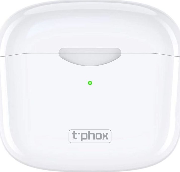 фото Навушники TWS T-Phox TWS-10 White