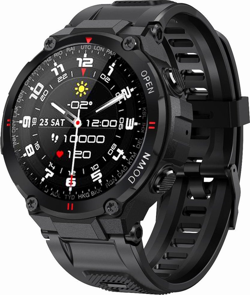 фото Смарт-годинник Gravity GT7-1 Black
